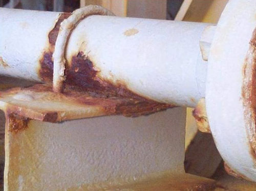 Above Ground Support Corrosion