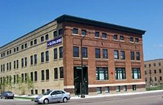 Front elevation of building in Carleton Place, St. Paul, MN