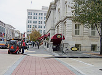 Former General Post Office, now Hotel Monaco, Washington DC, view from street