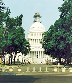 U.S. Capitol Building security upgrades-bollards activated when required