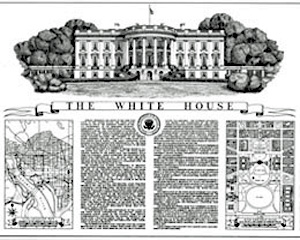 Archival documentation of the White House