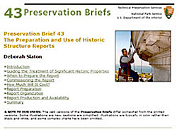 Preservation Brief 43