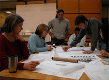 Project charrettes for the Kingman Island Environmental Education Center establish early and regular interaction among design team members.