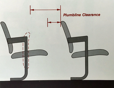 auditorium seating wbdg spacing