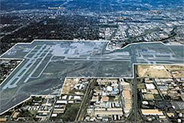 The decommissioned Stapleton Airport in Denver, CO before redevelopment