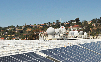 Solar-panel installation