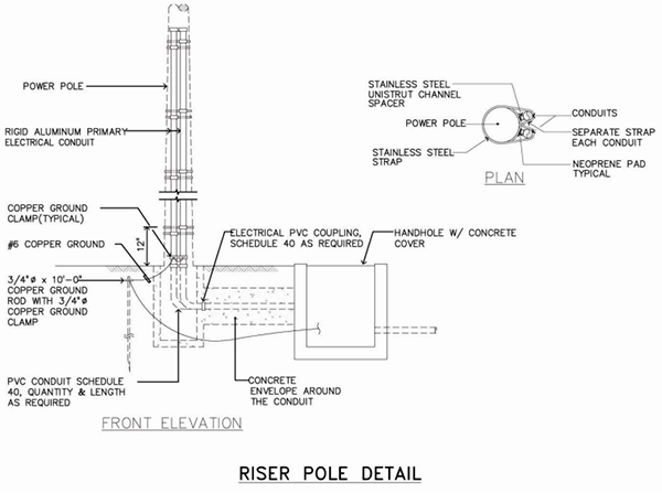Riser Pole Design Details