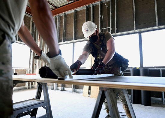 Building Renovations, 149th Fighter Wing Civil Engineers