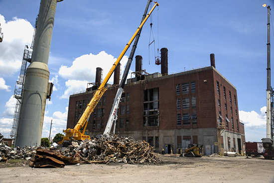 Steam Plant Demolition, Marine Corps Installations East