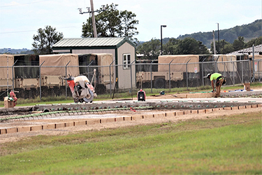 Road Repair Work at Ft McCoy