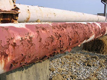 Corroded Pipeline