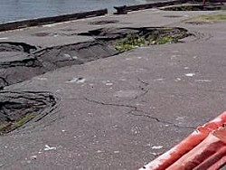 Planned deterioration of a pier