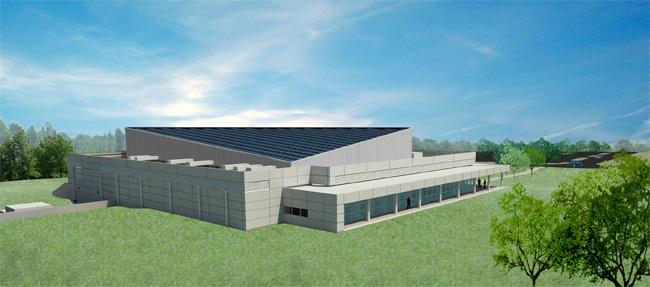 Rendering of Emerson Data Center