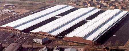 Photo of high-reflectance, high emissivity roofing