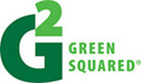 green squared logo