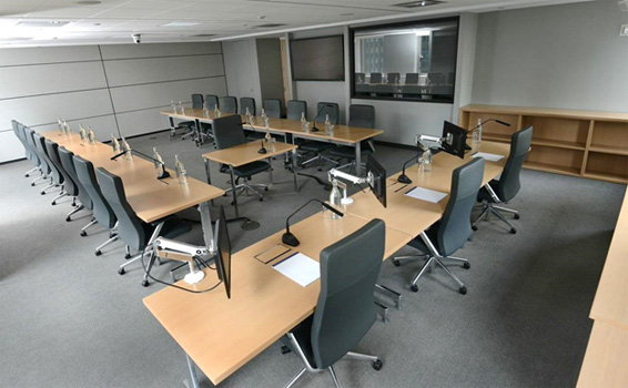 Bryant Park Hearing Room in New York City