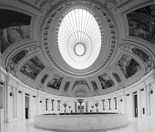 rotunda of the Hamilton Custom House