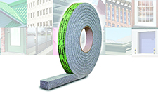 Pressure sensitive tape with a release liner.