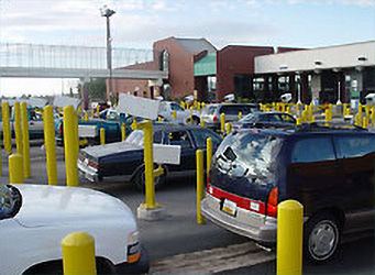 Photo of typical license plate reader installation