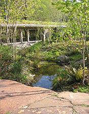 Far off view of Cedar River Watershed Education Center, Cedar Falls, WA