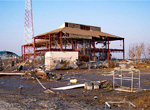 Gulfport, MS after Hurricane Katrina