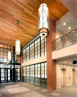 Interior entrance view