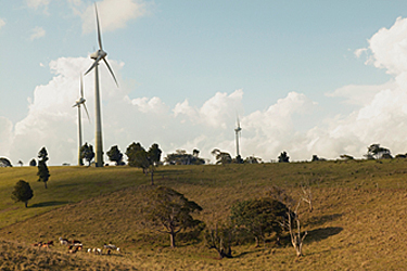 wind turbines