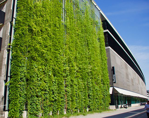 Sihlcity Shopping Centre Living Facade