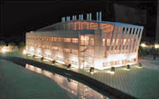 Model of the Shanghai-Jahwa Research Laboratory-Shanghai, China (View 1)