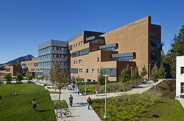 Exterior of the Warren J. Baker Center for Science and Mathematics at Cal Poly, San Luis Obispo, CA