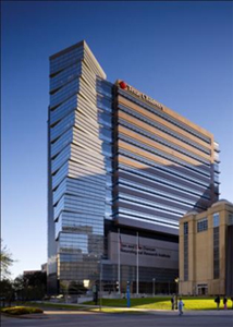 exterior photo of the Texas Children's Hospital Neurological Research Institute