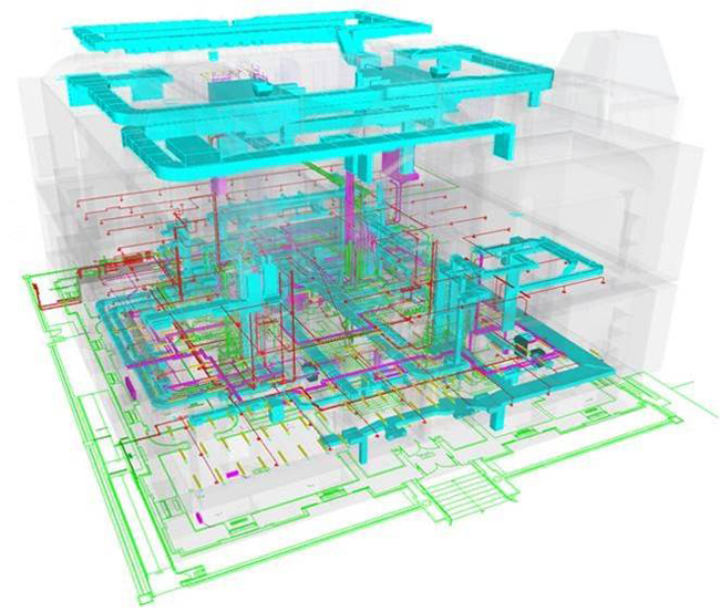 Mechanical, Electrical, Plumbing and Fire Protection Coordination Model of the Renwick Gallery