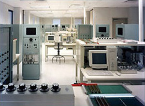 Nuclear reactor training laboratory at the Naval Nuclear Power Training Center