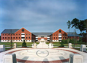 Exterior view of the Naval Nuclear Power Training Center in South Carolina