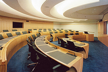 completed auditorium