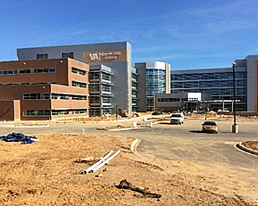 entrance to the VA Clinic Mecklenburg County, NC