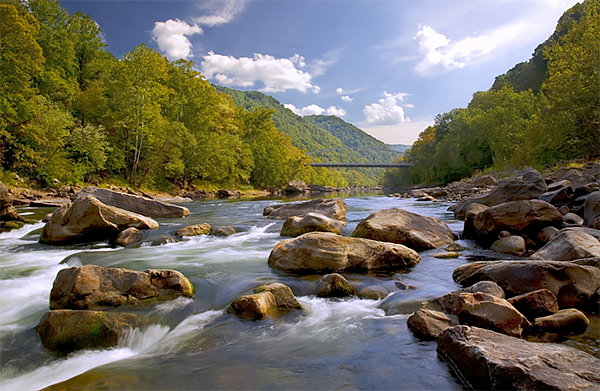 View of outdoor river