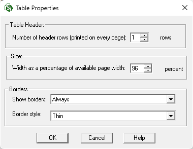 Illustration SI Editor's Table Menu - Properties
