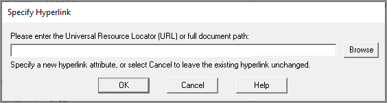 Illustration SI Editor's Tag Attributes - Specify Hyperlink