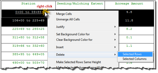 Illustration Example Deleting Multiple Rows