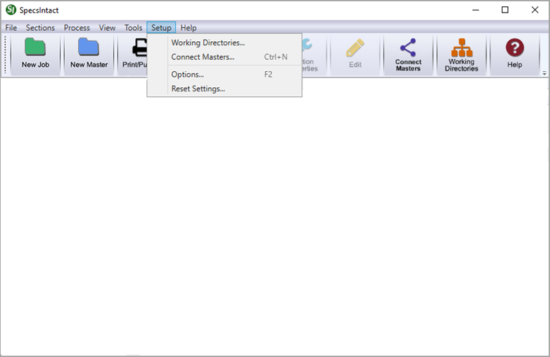 Illustration Explorer's Setup Menu